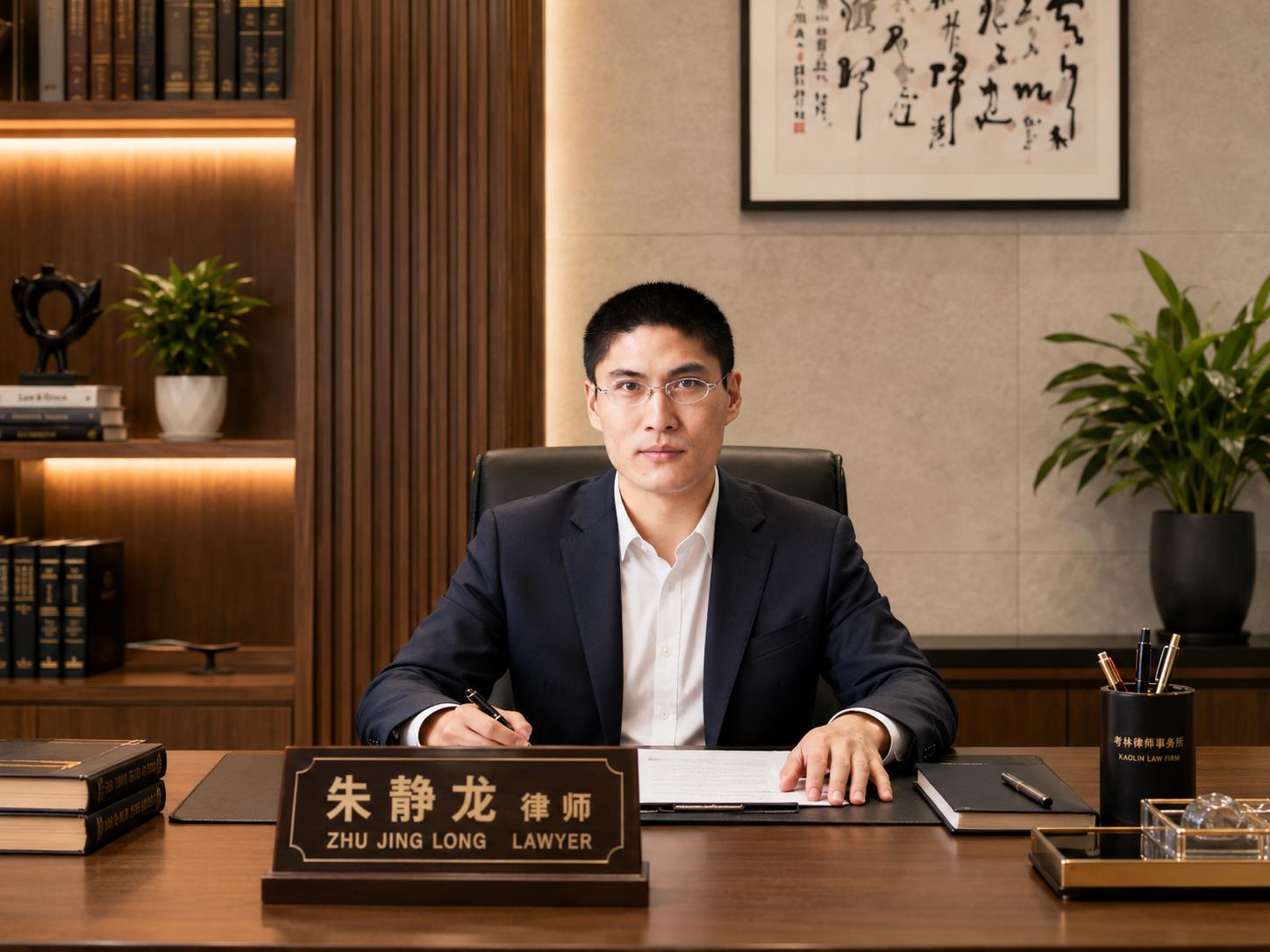 朱静龙律师办公照